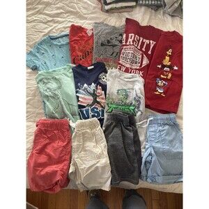 Boys 5T Summer Shorts & Short Sleeve Short Lot (12 pcs)
